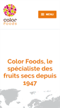 Mobile Screenshot of color-foods.com